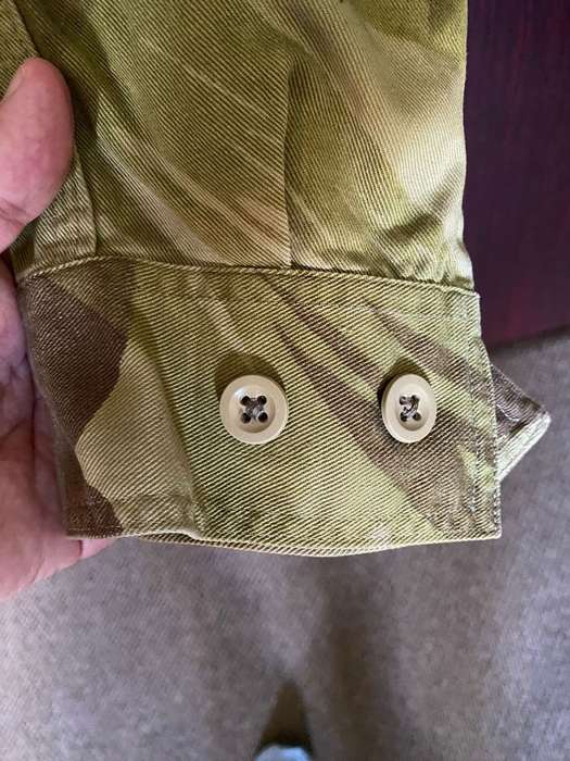 RHODESIAN BRUSHSTROKE DRY SEASON CAMO JACKET-A VERY RARE RHODESIAN EXPERIMENTAL CAMO DONE BETWEEN TH