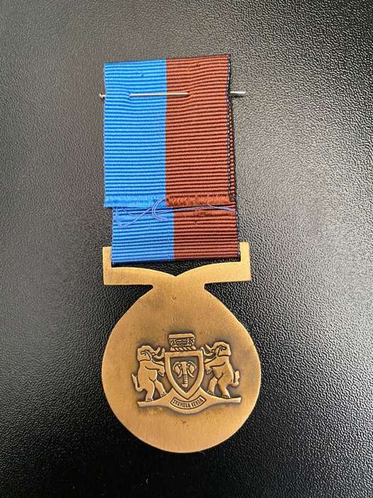 FULL SIZE VENDA POLICE MEDAL FOR FAITHFUL SEERVICE-10 YEARS
