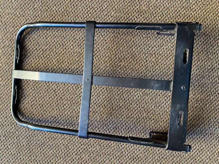 METAL H FRAME FOR LARGE 32 BATTALION BACK PACK -HAD TO TAKE IT FROM THE BACK PACK AS IT WAS TOO EXPE