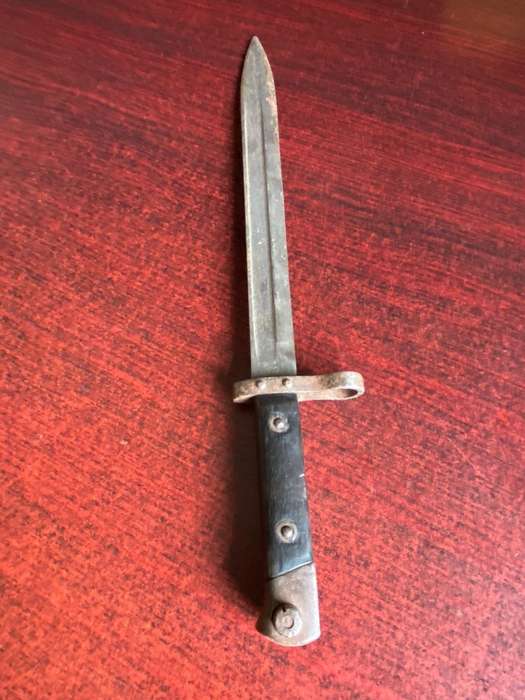 CZECH 1895 BAYONET,A DIRECT CAP OF THE AUSTRIAN 1895-MADE AFTER WW1 IN THE OLD AUSTRIAN ARSENALS-OVE