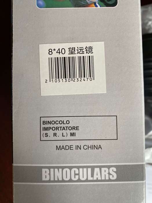 8X40-168M/1000M BINOCULARS MADE IN CHINA-NEW -BOXED-IDEAL FOR BIRD WATCHING