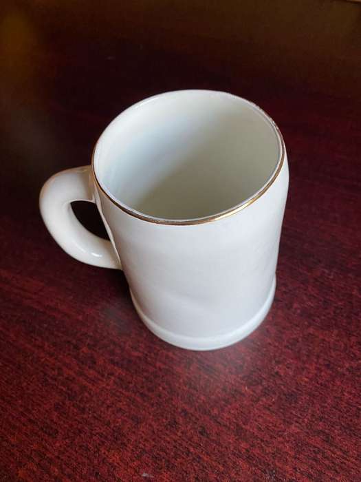 RHODESIAN OP REPULSE 1976 MUG NORBEL POTTERIES MAKERS STAMP-HEIGHT 13 CM-GOOD CONDITION WITH NO DAMA