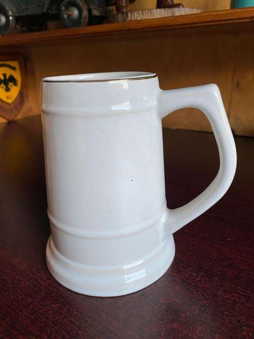 RHODESIA REGIMENT OPERATION REPULSE MUG-WILLSGROVE POTTERY MAKERS MARK-HEIGHT 15 CM-GOOD CONDITION W