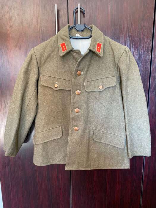 AUTHENTIC JAPANESE WW2 ARMY ,WINTER TUNIC-WORN CHINA AND MANCHURIA-GOOD CONDITION