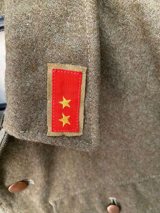 AUTHENTIC JAPANESE WW2 ARMY ,WINTER TUNIC-WORN CHINA AND MANCHURIA-GOOD CONDITION