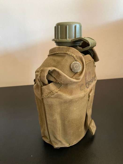 SADF BORDER WAR PERIOD WATER BOTTLE - COMPLETE CONDITION