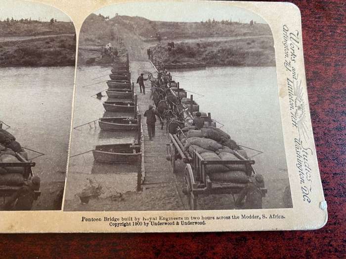 BOER WAR STEREO SCOPIC SLIDES -2 SOLD TOGETHER