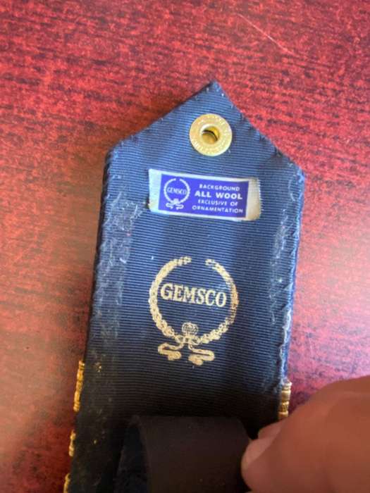 ITALIAN NAVY SHOULDER BOARD RANK