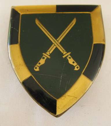 SA INFANTRY SCHOOL FLASH - 3 PINS - ORIGINAL
