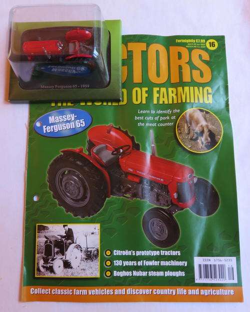 MASSEY FERGUSON 65-1959 BY HACHETTE-WITH BOOKET-MEASURES 75MM
