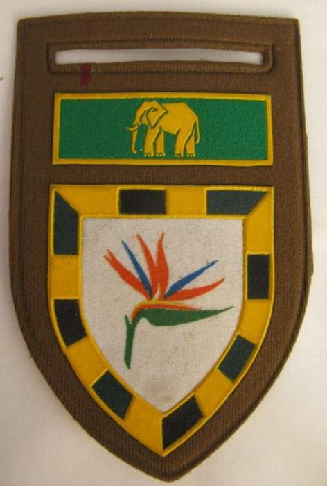 FLASH - 6 SA INFANTRY BATTALION WITH EASTERN PROVINCE COMMAND BAR EMBOSSED