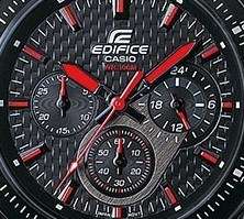 CASIO Edifice Carbon Fibre dial Gents Quartz Watch++Brand New in Box++Local in Stock!!