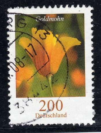 GERMANY 2005 "FLOWERS" DEFIN 200E VFU. SG 3320c. CAT 6,50 POUNDS.