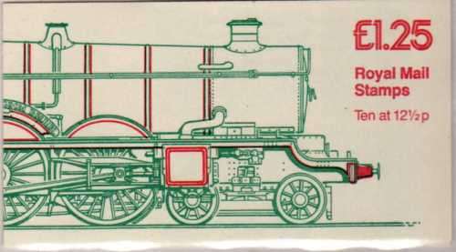 GREAT BRITAIN 1983 RAILWAY ENGINE 1,25 GBP BOOKLET NO 1 UMM. SG FK5. CAT 4 GBP (2018)
