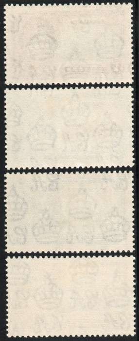 Nyasaland 1935 Silver Jubilee set of 4 lmm. SG 123-126. Cat £38 (2018)