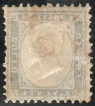 Italy 1862 Definitive 20c blue mounted mint. SG 2a. Cat £26 (2013)