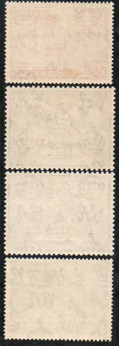 Gibraltar 1949 UPU set of 4 lightly mounted mint. SG 136-139. Cat £7 (2022)