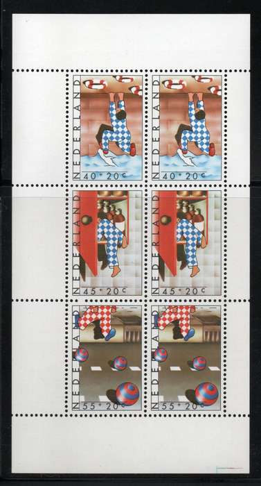 Netherlands 1977 Child Welfare Mini Sheet superb, unmounted mint. SG MS 1286. Cat £4,75. (2012)