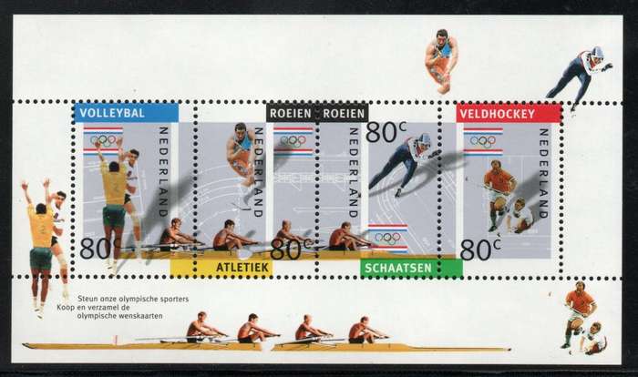 Netherlands 1992 Olympic Games Mini Sheet unmounted mint. SG MS 1633. Cat £4,75. (2012)
