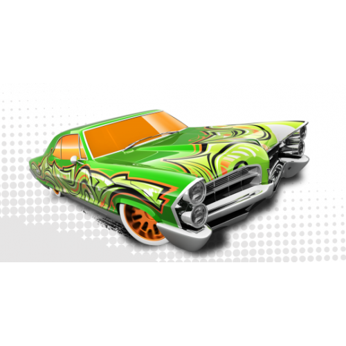Hotwheels '65 Bonneville die cast model