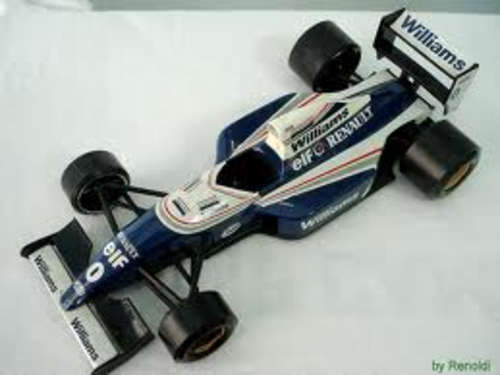 Williams Renault F1 die cast model