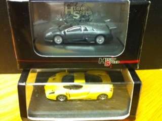 Lambo and Enzo die cast models