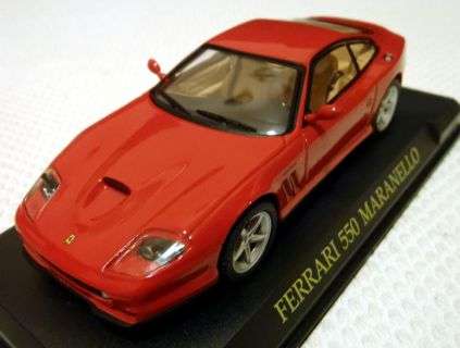 Ferrari 550 Marenello die cast model