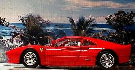 Ferrari GTO die cast model