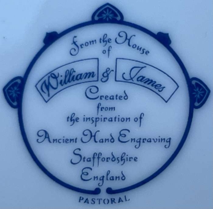 William & James Crockery