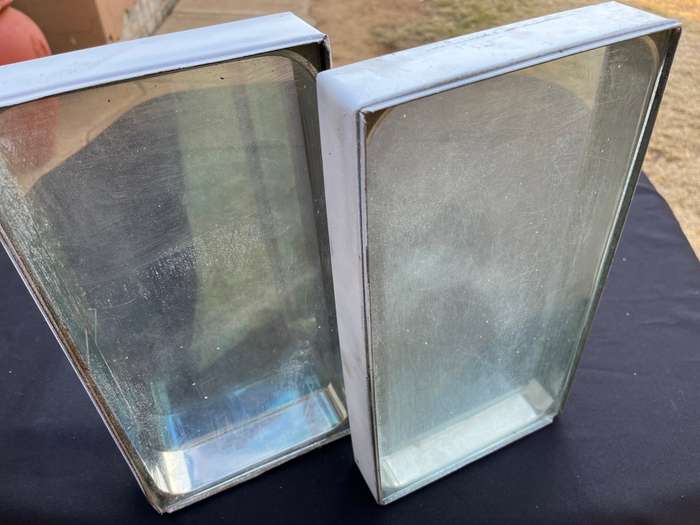 DEFY Oven windows? glass and metal boxes.