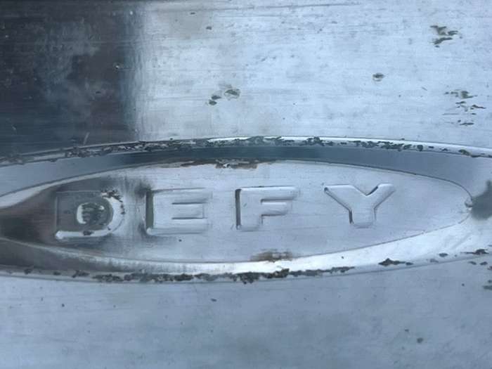 DEFY Oven windows? glass and metal boxes.