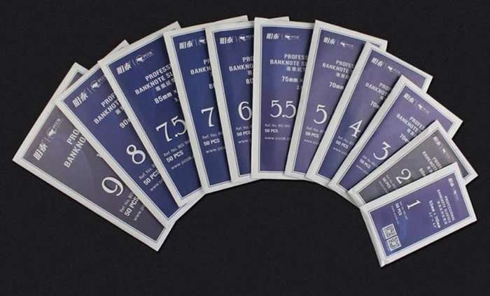 100 x Banknote Sleeve #1 55x110mm