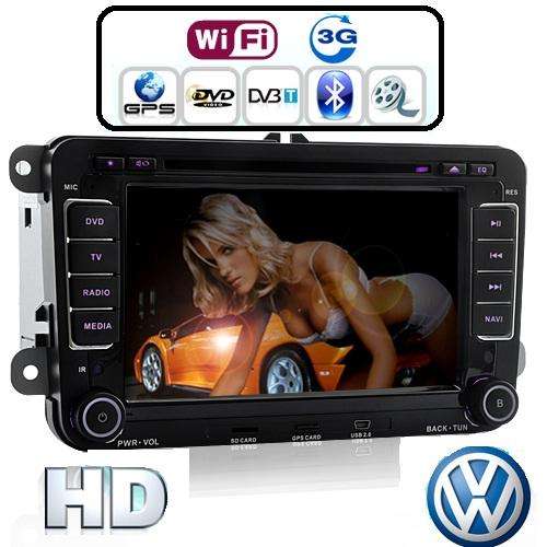 Road Emperor Volkswagen Edition 2-DIN In Dash Car DVD (WIFI, GPS, DVB-T) INCL SHIPPING