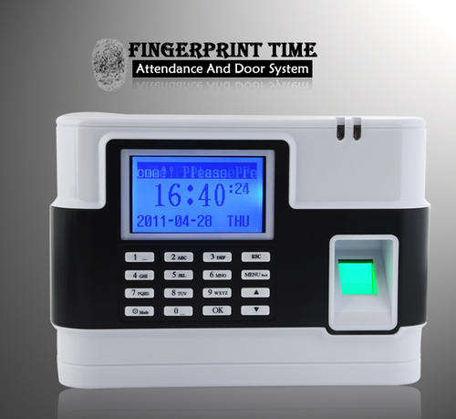 Fingerprint Time Attendance And Door System (White)