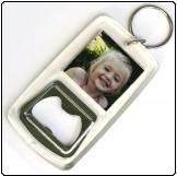 Blank keyring with bottle opener