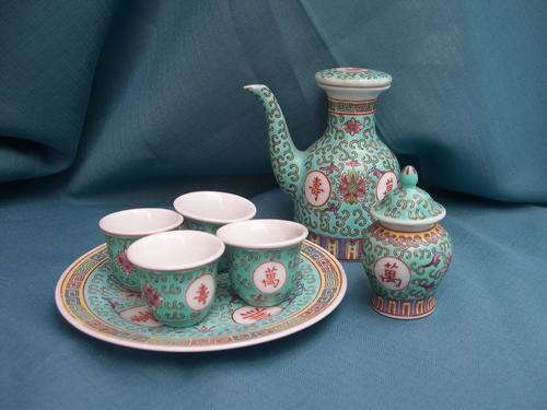 Unique Chinese tea set