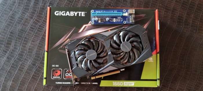 Used GIGABYTE 1660 Super Graphic Cards