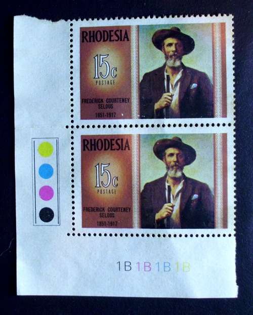 Stamp Rhodesia F.C.Selous 1971 SG84  unused