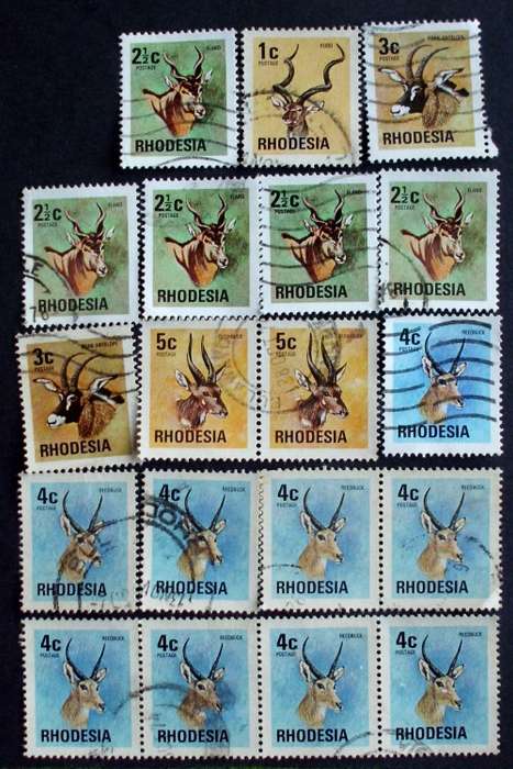 Stamp Rhodesia  Wildlife 1974 SG94  used