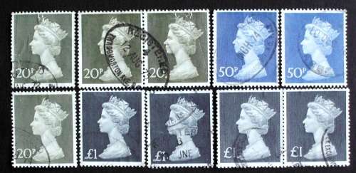 Stamps UK mixed lot used