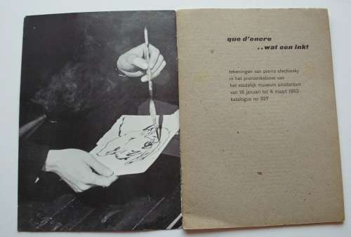 Book - Art Exhibition - Pierre Alechinsky - 1963