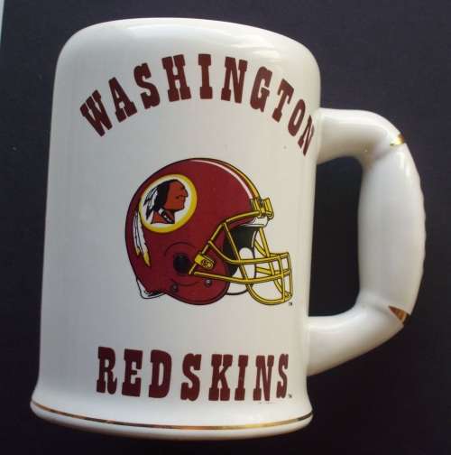 Beer Mug Redskins unused
