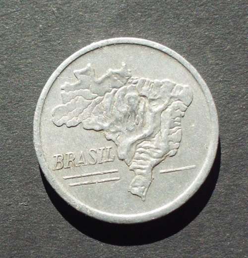 Coin - Brazil 10 cruzeiros 1965 VF