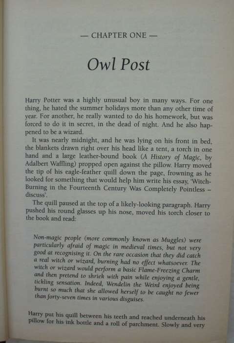 Book - Harry Potter and the Prisoner of Azkhaban - J.K.Rowling - 1999 1st ed