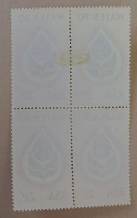 Stamp - RSA Water 1970 MLH