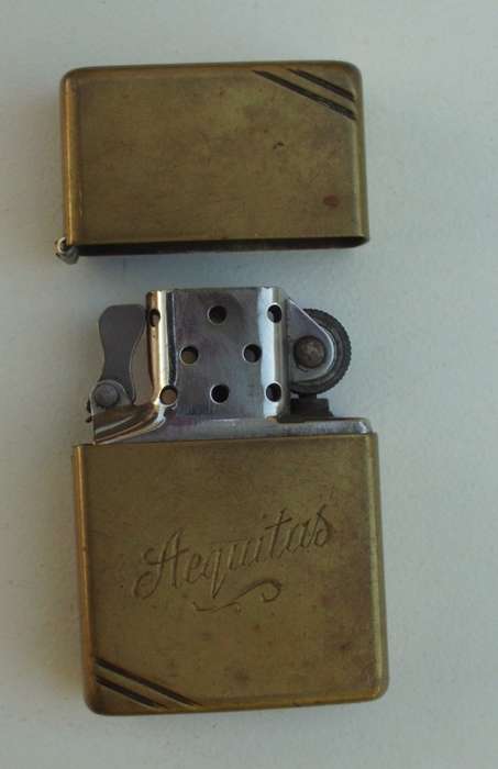 Cigarette Tins + Zippo lighter used