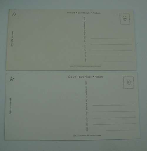 Postcards x 2 RSA 1982 unused XL