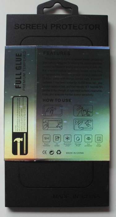 Samsung S10 Black Screen Protector Tempered Glass[min order 10 units]