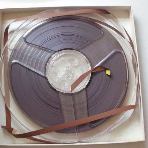 Magnetic Tape - Phillips - Sound Recording - Vintage - unused