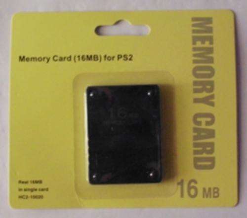 Ps2 memory cards 16mb.
